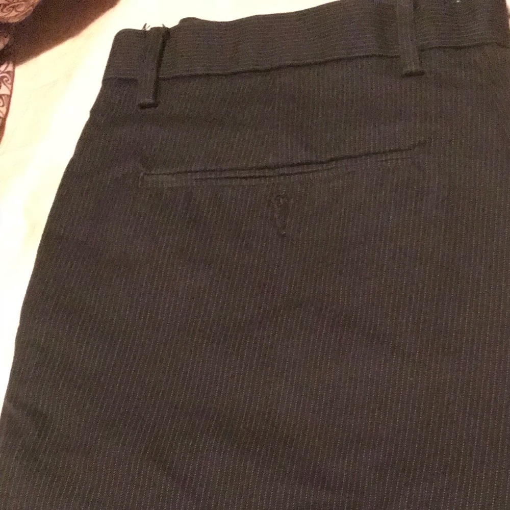 Slim straight pinstripe dockers